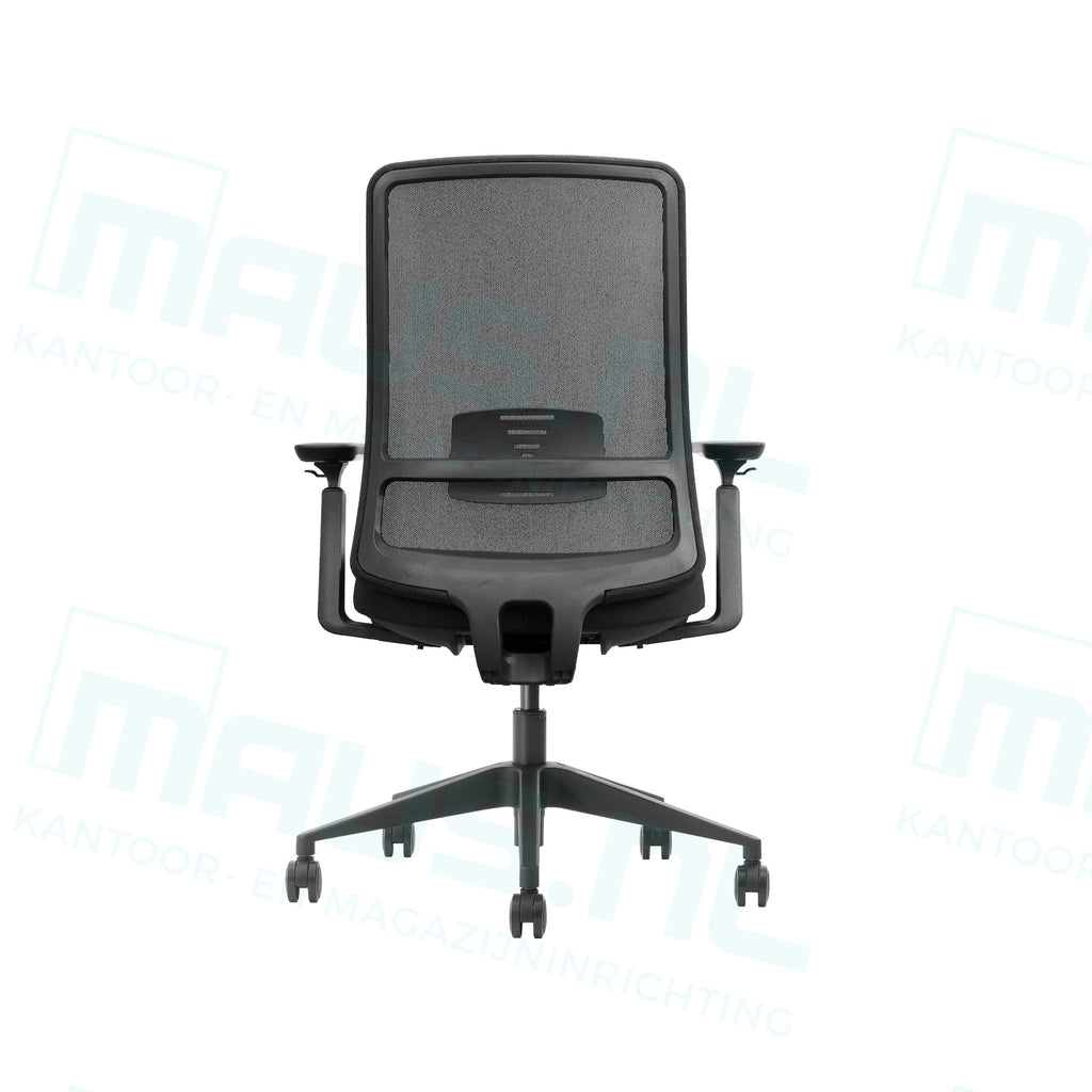 Bureaustoel Mcc-02 Next Netbespanning Zwart Bureaustoelen