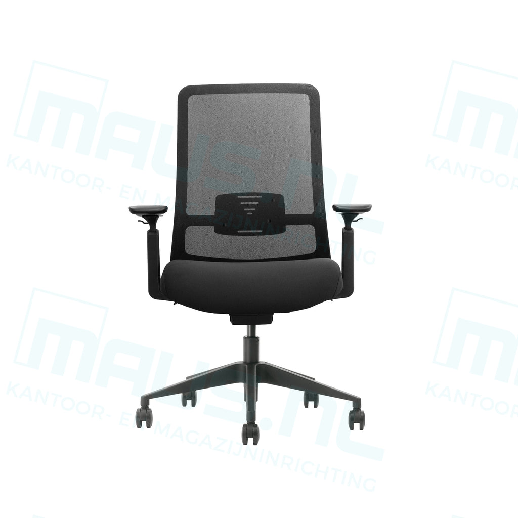 Bureaustoel Mcc-02 Next Netbespanning Zwart Bureaustoelen