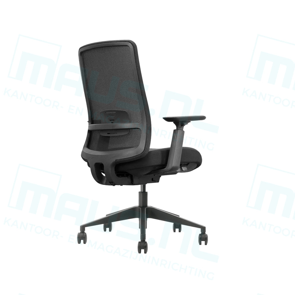 Bureaustoel Mcc-02 Next Netbespanning Zwart Bureaustoelen