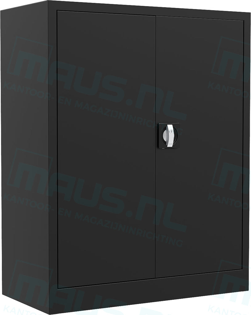 Draaideurkast Cab100 Zwart 100 X 80 38 Cm Draaideurkasten