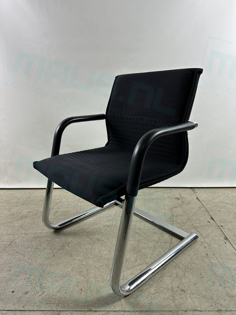 Vergaderstoel Zwart Wilkhahn Vergaderstoelen