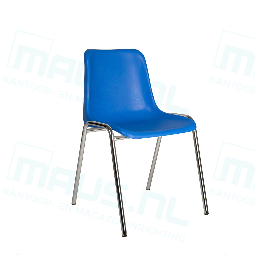 Kantinestoel N01 Blauw Kantinestoelen