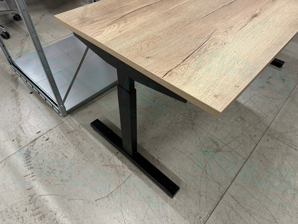 Gebruikt Bureau 160X80 Halifax Naturel Refurbished Bureaus