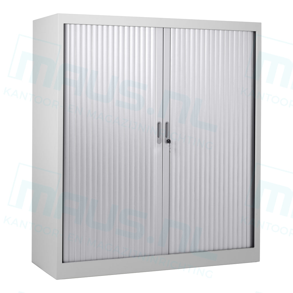 Roldeurkast Cab135-120 Aluminium 135 X 120 45 Cm Ral 9006 Roldeurkasten