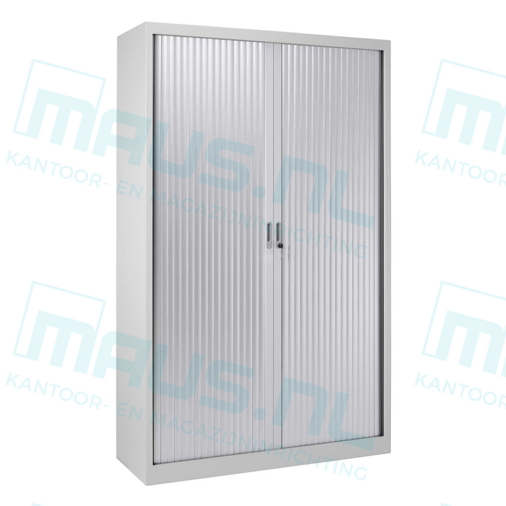 Roldeurkast Cab195-120 Aluminium Ral 9006 Roldeurkasten