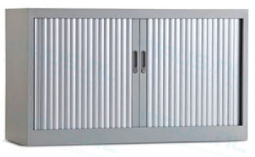 Roldeurkast Cab73-120 Aluminium 73 X 120 45 Cm Ral 9006 Roldeurkasten