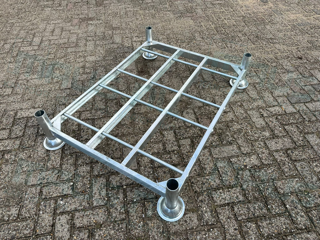 Stapelrek Enkel l 1370x1000 l Nieuw l thermisch verzinkt l
