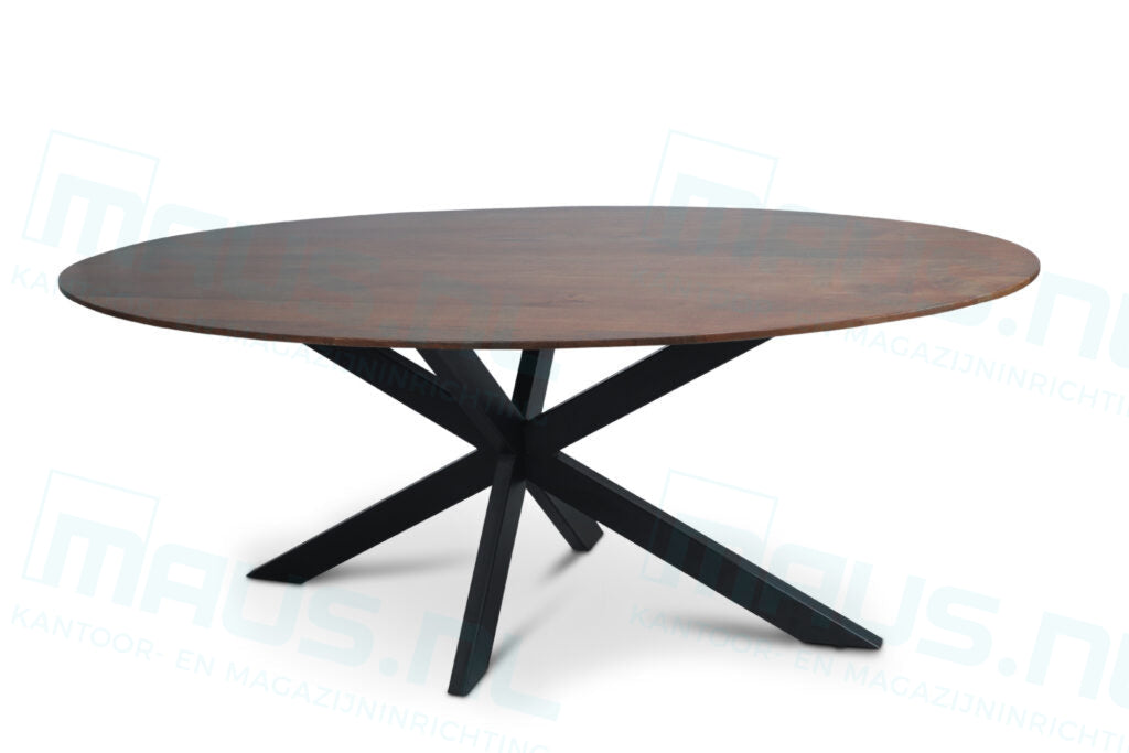 Tafel Tabl W2 Met Spinpoot Ovaal 200X110 Cm Bureaus